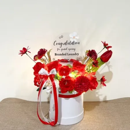 Bloom Box Akrilik Ucapan Grand Opening Kabupaten Batang